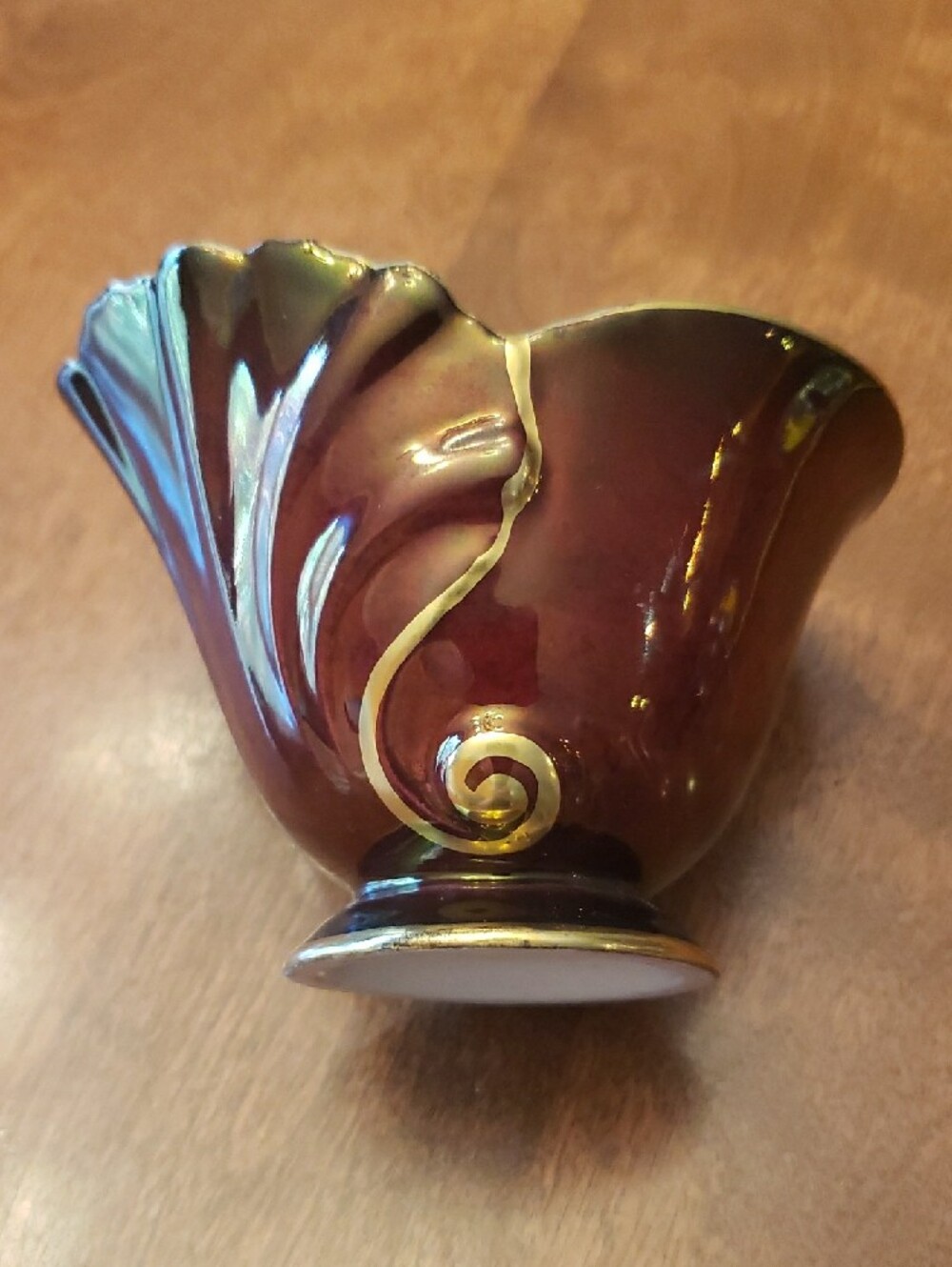 Vtg Carlton Ware Rouge Royal- Open Sugar Bowl
